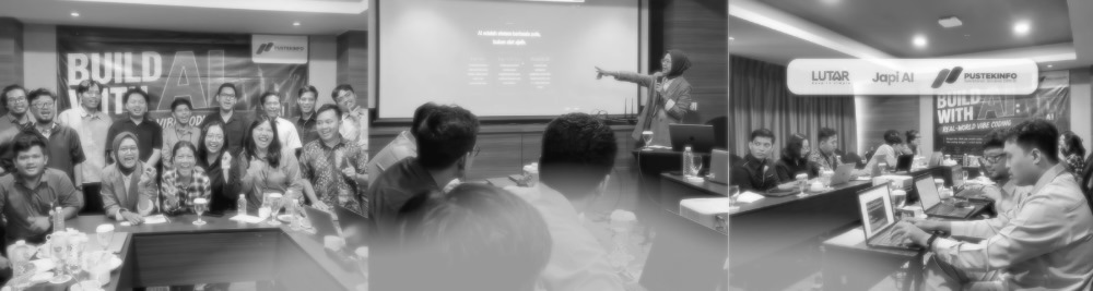 VibeCoding — Build with AI, kolaborasi Japi AI, LUTAR & PUSTEKINFO Sekretariat Jenderal DPR RI
